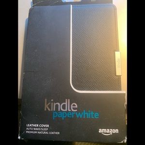 Kindle leather cover